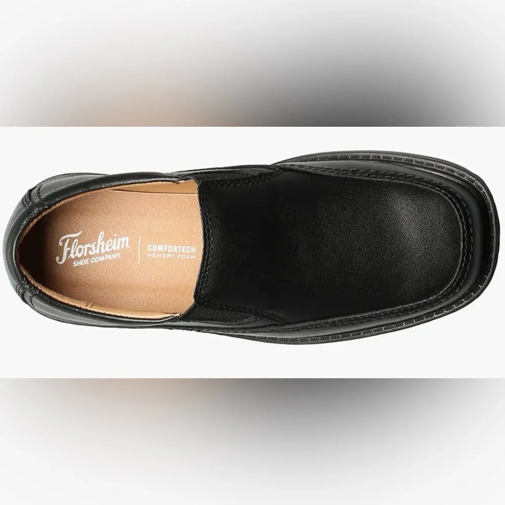 EUC Florsheim Boys Sz. 10M Bogan Jr. Il Moc Toe Slip On - Worn Once!